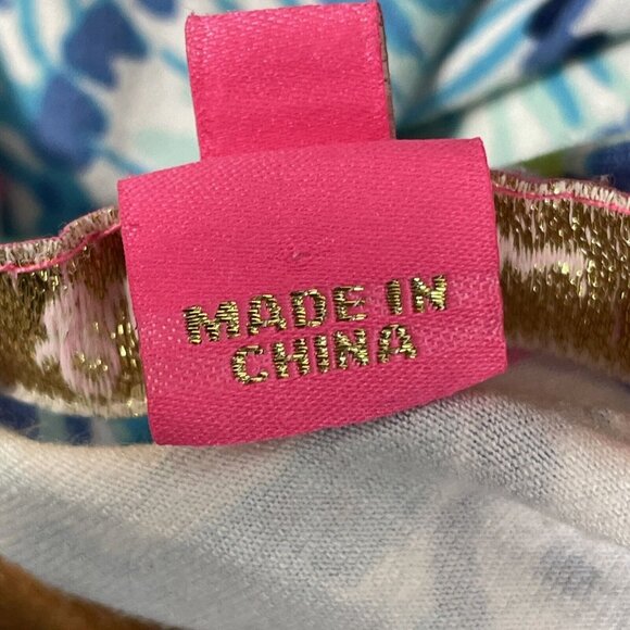 Lilly Pulitzer Alessa Romper Dress Womens Size Large Sink or Swim V-Neck Ruffle - Picture 6 of 9